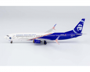 Alaska Airlines "Honoring those who Serve" B737-900ER N265AK 1:400 Scale NG79007