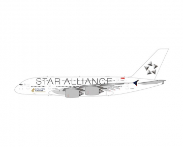 Singapore Airlines "Star Alliance" A380 9V-SKX 1:400 Scale Phoenix PH4SIA2381