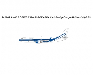 Atran - Aviatrans Cargo Airlines B737-800BCF VQ-BFS 1:400 Scale Panda Models PM202202