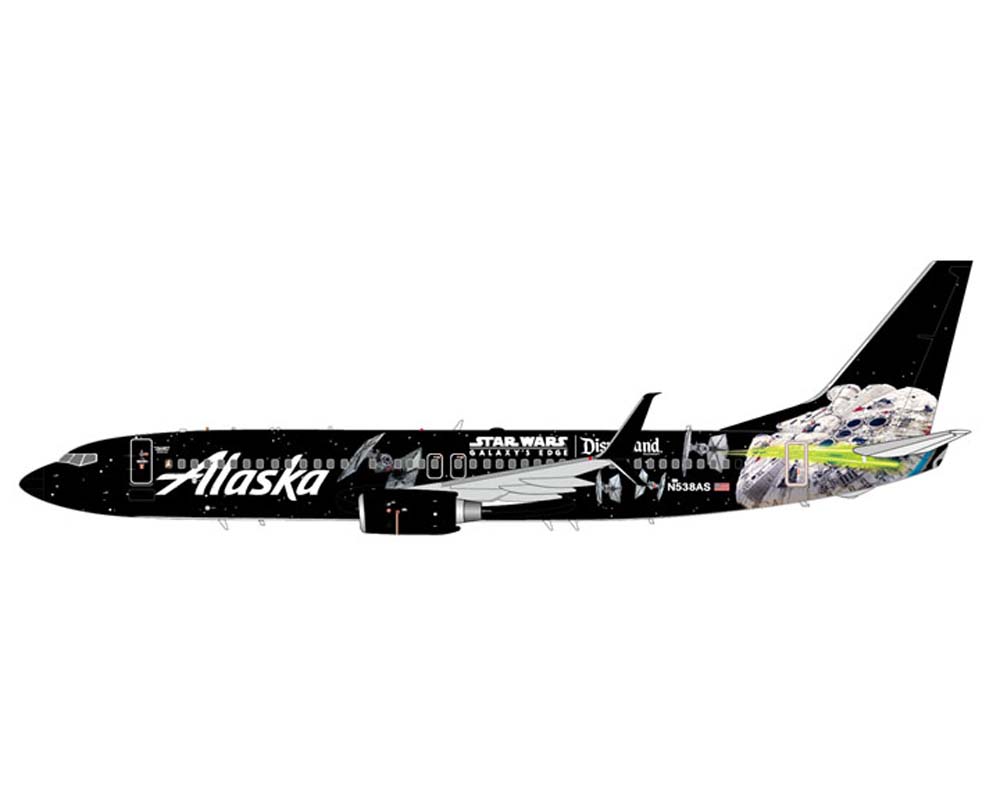 www.JetCollector.com: Alaska Airlines B737-800 SW N538AS 1:200