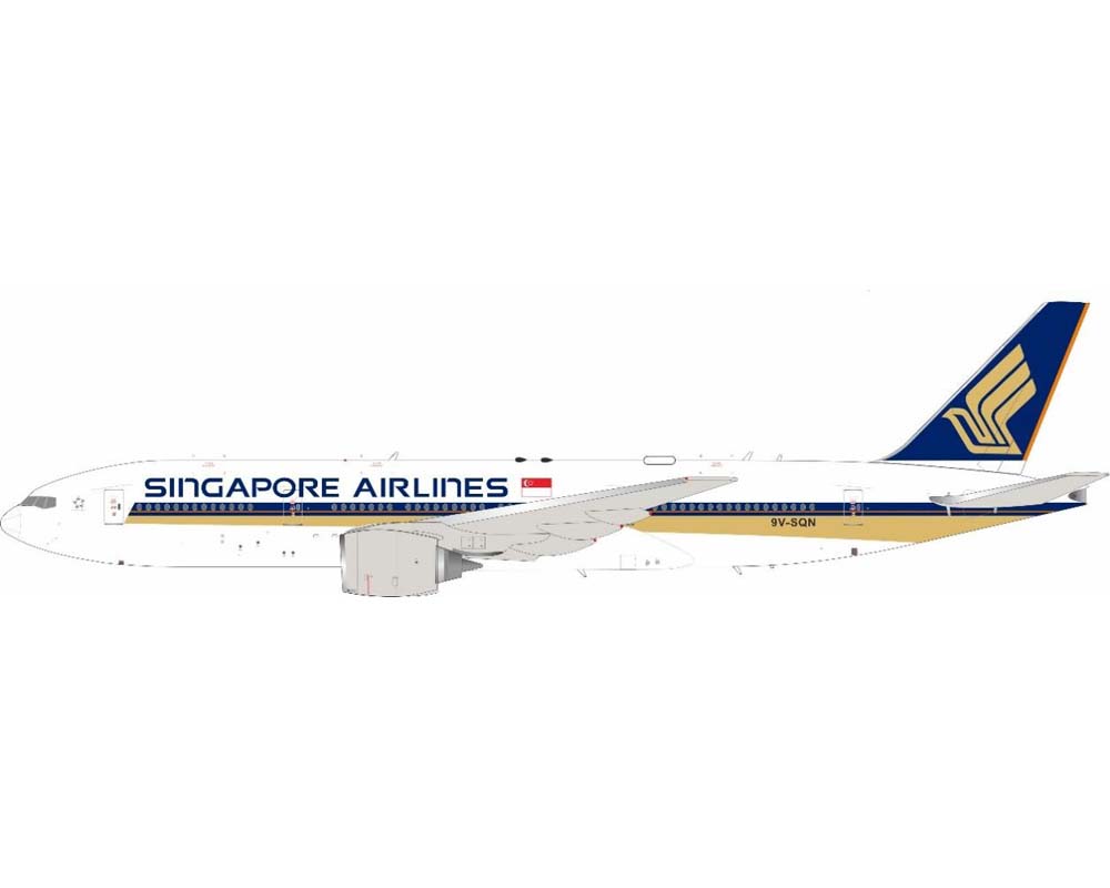 www.JetCollector.com: Singapore Airlines B777-200 w/stand 9V-SQN 1:200 ...