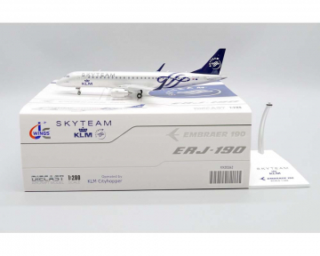 KLM Cityhopper E190 "Skyteam" PH-EZX 1:200 Scale JC Wings JC2KLC0262