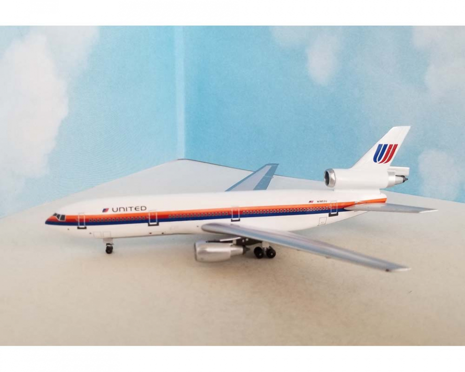 United Airlines DC-10-30 N1853U 1:400 Scale Aeroclassics AC411238