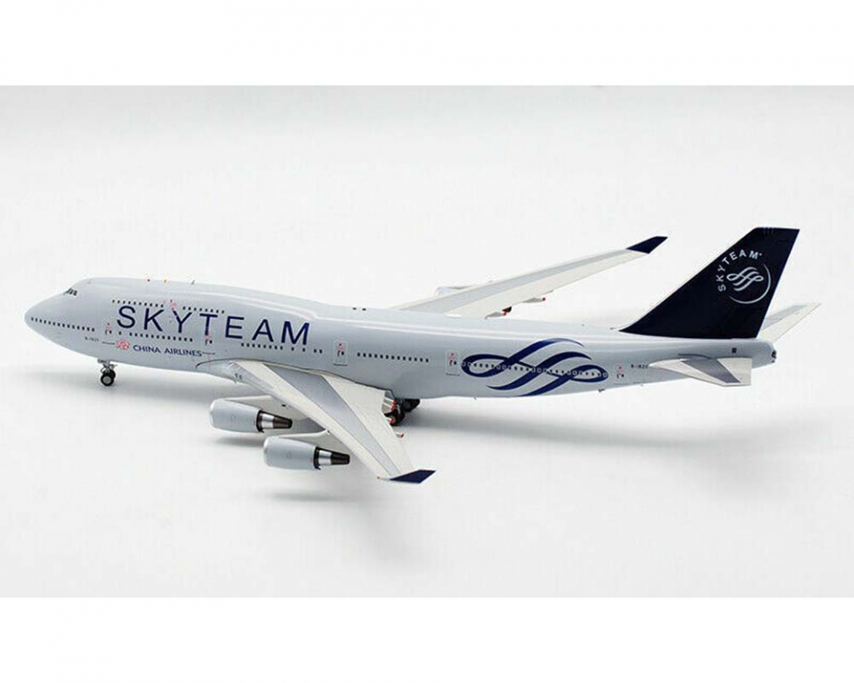 China Airlines SkyTeam B747-400 1:200 Scale Aviation200 ALB2CI211