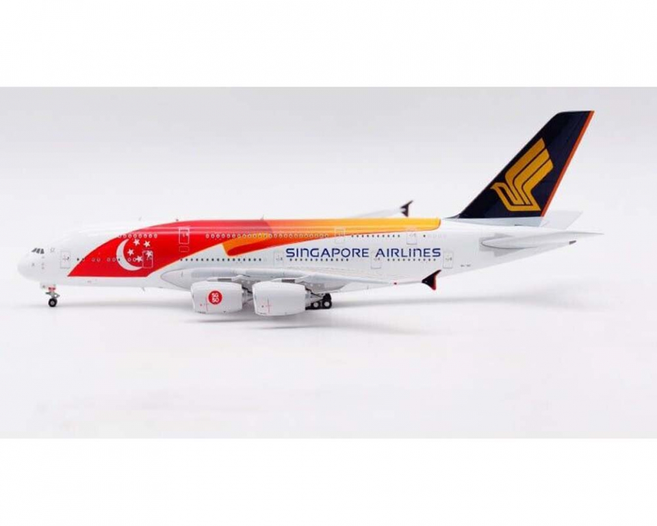 サムスン★SINGAPORE AIRLINES AIR BUS A380 1/200スケール 旅客機