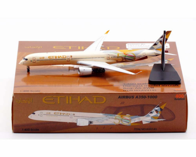 Etihad A350-1000 A6-XWB 50 1:400 Scale Aviation400 AV4145