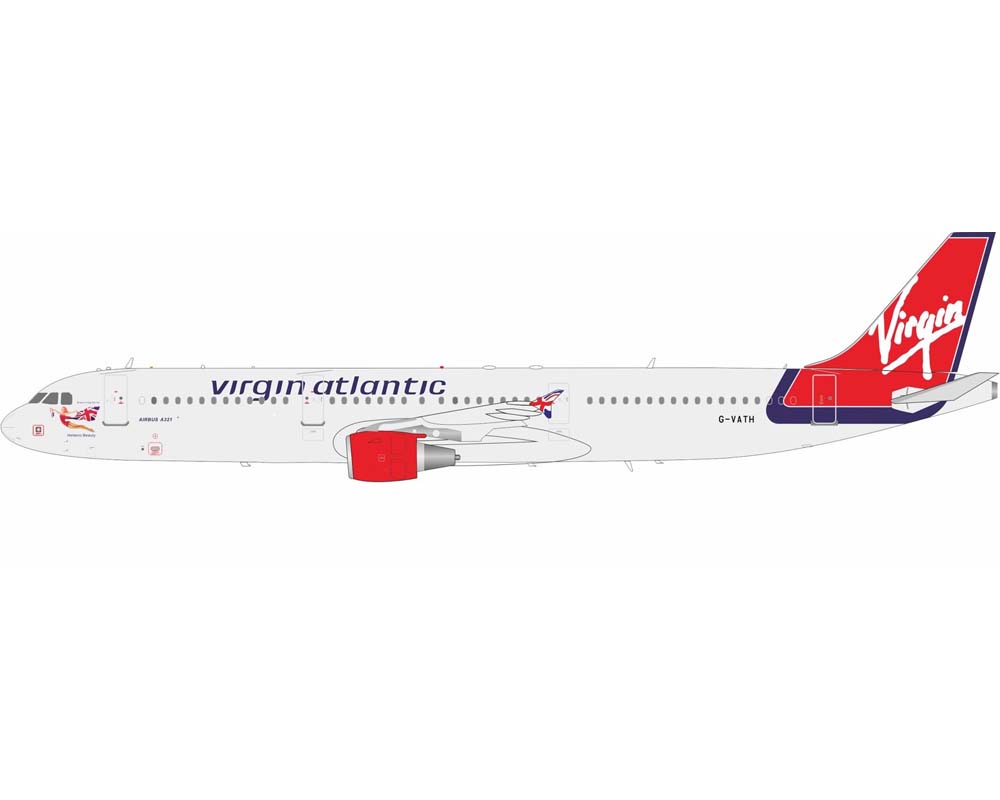 www.JetCollector.com: Virgin Atlantic A321 w/stand G-VATH 1:200 Scale B ...