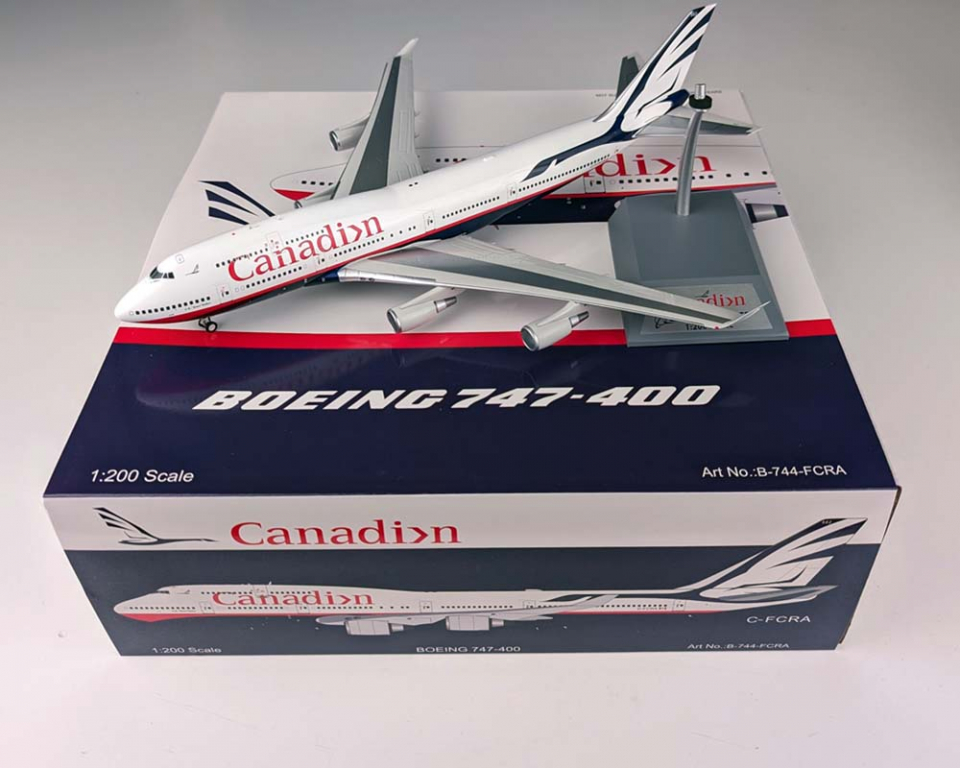 1/200 Inflight 200 カナディアン航空 Canadian B747-400 (C-GMWW