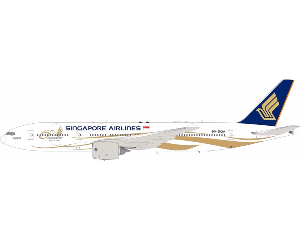 www.JetCollector.com: Singapore Airlines B777-200ER w/stand 9V-SQA 1: ...