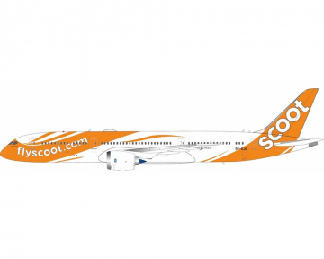 Scoot B787-9 w/stand 9V-OJG 1:200 Scale B Models B-789-TR-0JG