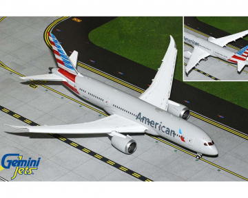 American Airlines B787-8 flaps down N808AN 1:200 Scale Geminijets G2AAL1105F