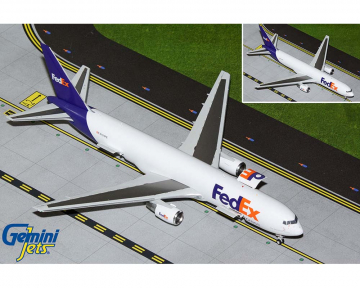 Fedex B767-300ER(F) Interactive Series **New Mould** N134FE 1:200 Scale Geminijets G2FDX1169