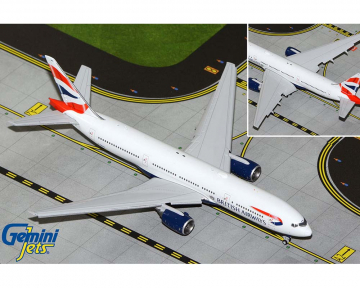 British Airways B777-200ER Flaps G-YMMS 1:400 Scale Geminijets GJBAW2117F