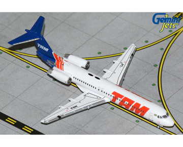 TAM Fokker 100 PT-MRA 1:400 Scale Geminijets GJTAM2062