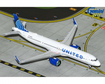 United Airlines A321neo N44501 1:400 Scale Geminijets GJUAL2245