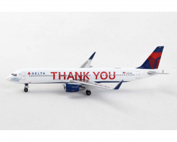 Delta A321 "Thank You" N391DN 1:500 Scale Herpa HE535519