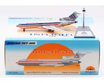 American Airlines B727-100 w/stand N1994 1:200 Scale Inflight IF721AA1222P