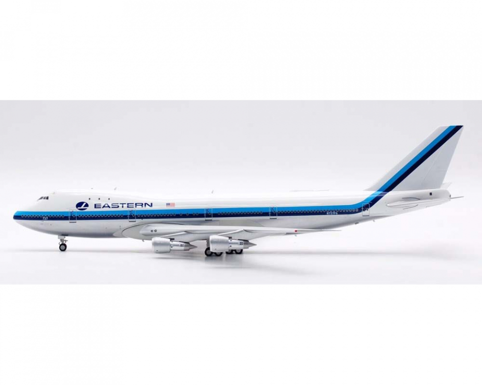 Eastern Airlines B747-100 Polished, w/stand N737PA 1:200 Scale Inflight  IF741EA0823P