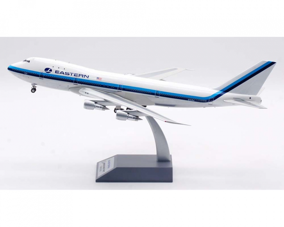 Eastern Airlines B747-100 Polished, w/stand N737PA 1:200 Scale Inflight  IF741EA0823P