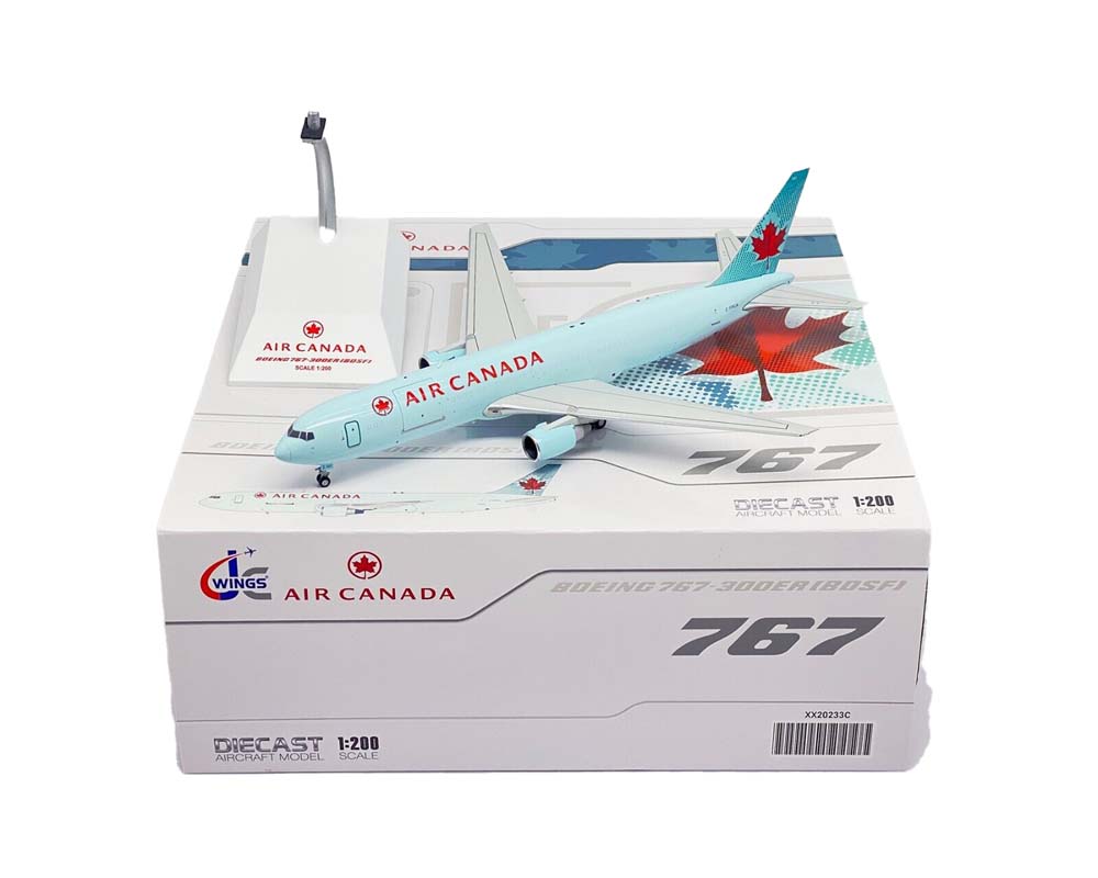 Air Canada Cargo B767-300(BCF) Interactive Series C-FPCA 1:200 Scale JC  Wings JC2ACA0233C