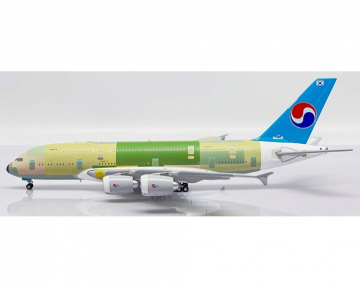 Korean Air A380 "Bare Metal" F-WWSS 1:400 Scale JC Wings XX4472