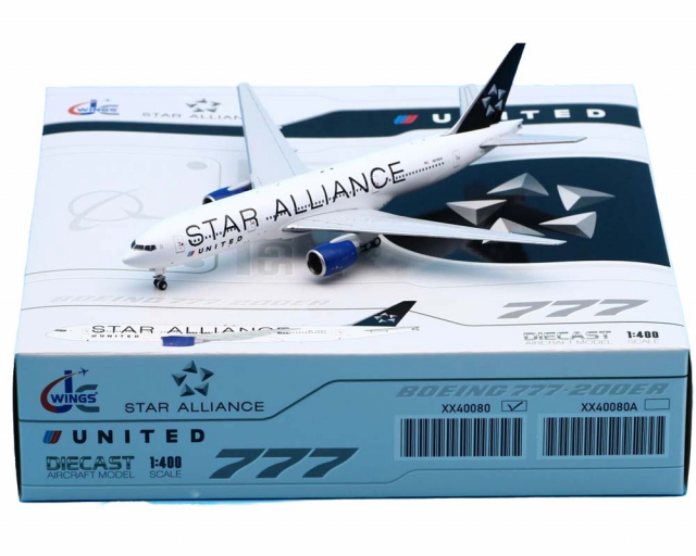 www.JetCollector.com: United Airlines B777-200ER Star Alliance 