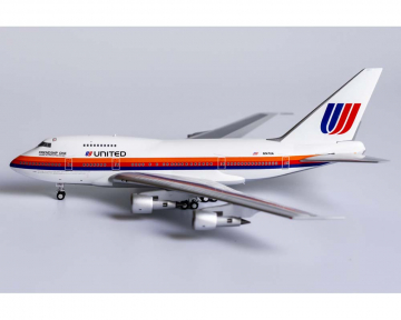 United Airlines Saul Bass livery Boeing B747SP N147UA 1:400 Scale NG NG07015