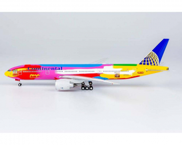 Continental Airlines B777-200ER Peter Max N77014 1:400 Scale NG72005