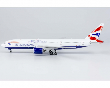 British Airways B777-200ER Offical Airline England football G-YMMJ 1:400 Scale NG72031