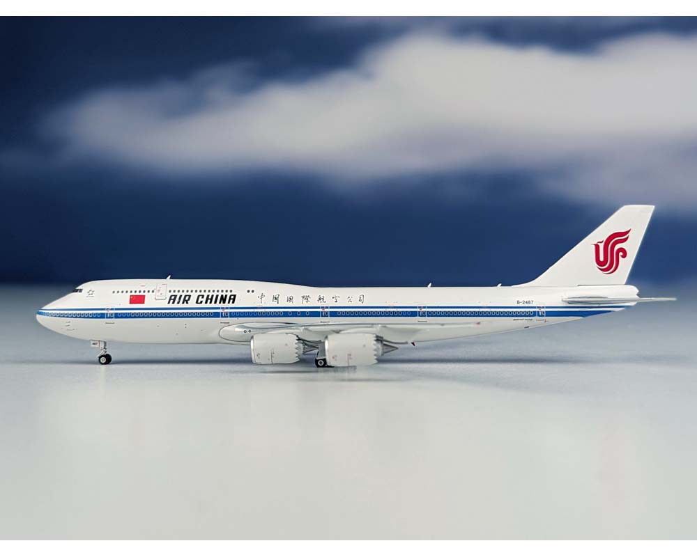 Air China B747-8I B-2487 1:400 Scale  - www.JetCollector.com