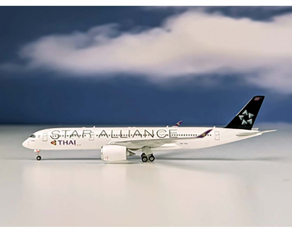 www.JetCollector.com: Thai Airways Star Alliance A350-900 HS-THQ 1