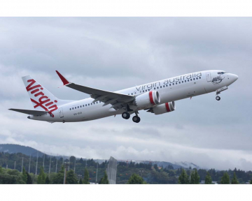 Virgin Australia B737 MAX8 VH-8IA 1:400 Scale Phoenix PH4VOZ2409