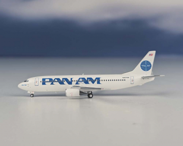 Pan Am B737-400 N407KW 1:400 Scale Panda Models PM52308
