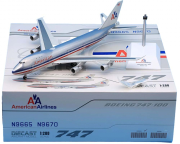 American Airlines B747-100 N9665 1:200 Scale JC Wings XX20289