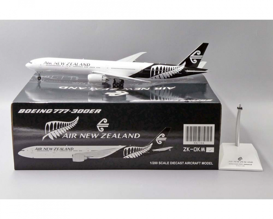 Air New Zealand B777-300ER ZK-OKM 1:200 Scale JC Wings JC2ANZ304