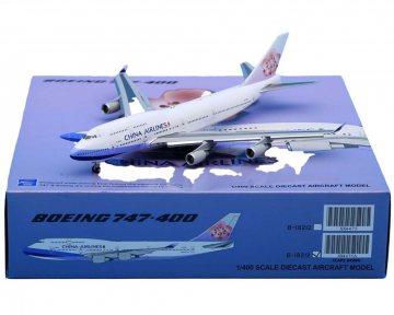 China Airlines B747-400 Flaps Down B-18212 1:400 Scale JC Wings JC4CAL475A