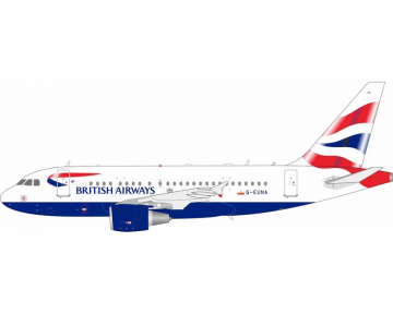 British Airways A318 w/stand G-EUNA 1:200 Scale Inflight ARDBA096