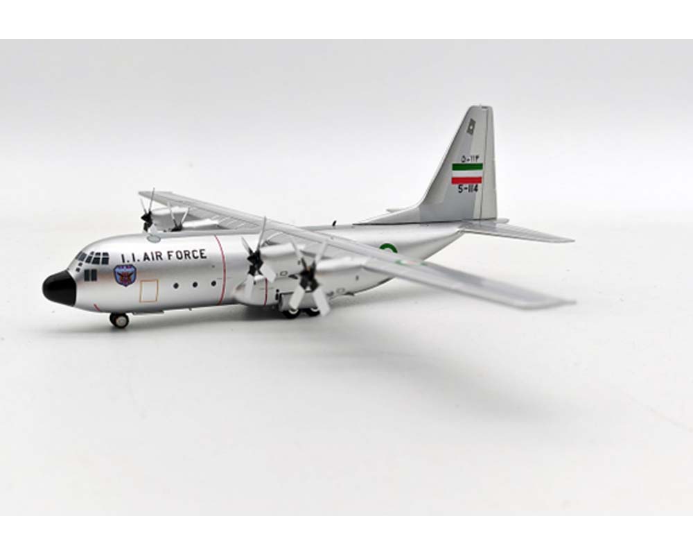 Iran Air Force C-130E Hercules w/stand 5-114 1:200 Scale Inflight ART02114IIH