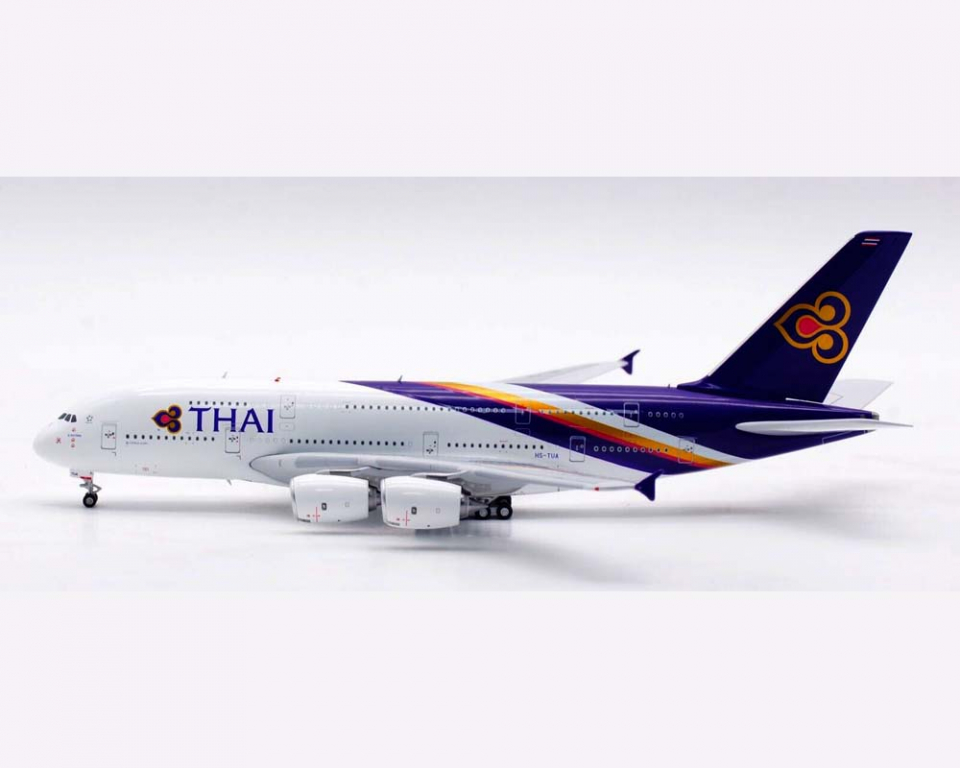 Thai Airways A380 HS-TUA w/detachable gear and stand 1:400 Scale  Aviation400 AV4186