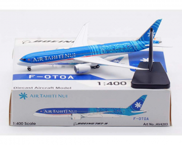 Air Tahiti Nui B787-9 F-OTOA detachable gear, w/stand 1:400 Scale Aviation400 AV4203