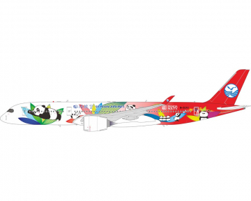 Sichuan Airlines A350-900 B-32AG w/detachable gear and stand 1:400 Scale Aviation400 AV4204