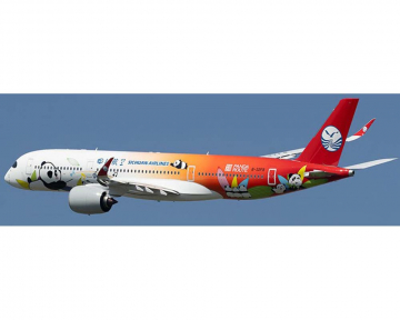 Sichuan Airlines A350-900 B-32F8 detachable gear, w/stand 1:400 Scale Aviation400 AV4205