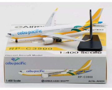 Cebu Pacific B787-9 RP-C3900 detachable gear, w/stand 1:400 Scale Aviation400 AV4224