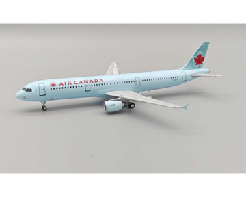 Air Canada A321 Ice Blue Livery, w/stand C-GITY 1:200 Scale B Models B-321-ITY