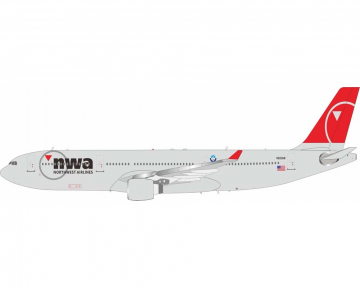 Northwest A330-300 w/stand N806NW 1:200 Scale B Models B-333-806NW