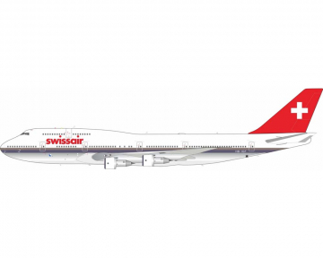 Swissair B747-300 w/stand HB-IGF 1:200 Scale B Models B-743-IGF-P