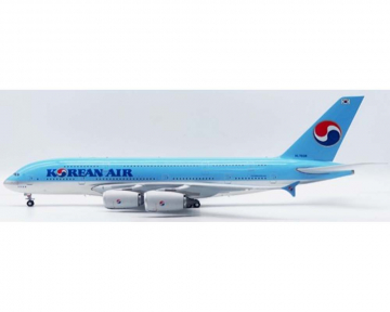Korean Air A380 w/stand HL7628 1:200 Scale JC Wings BBOX2541