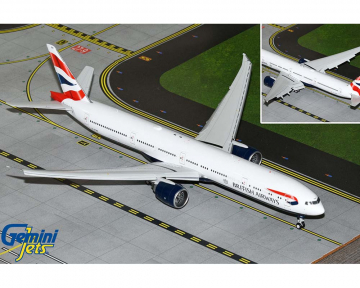 British Airways B777-300ER flaps down G-STBH 1:200 Scale Geminijets G2BAW1131F
