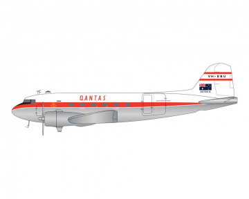 Qantas DC-3 polished VH-EBU 1:200 Scale Geminijets G2QFA553