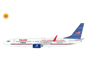 Trump-Vance B737-800 flaps down N917XA 1:200 Scale Geminijets G2TRU1372F